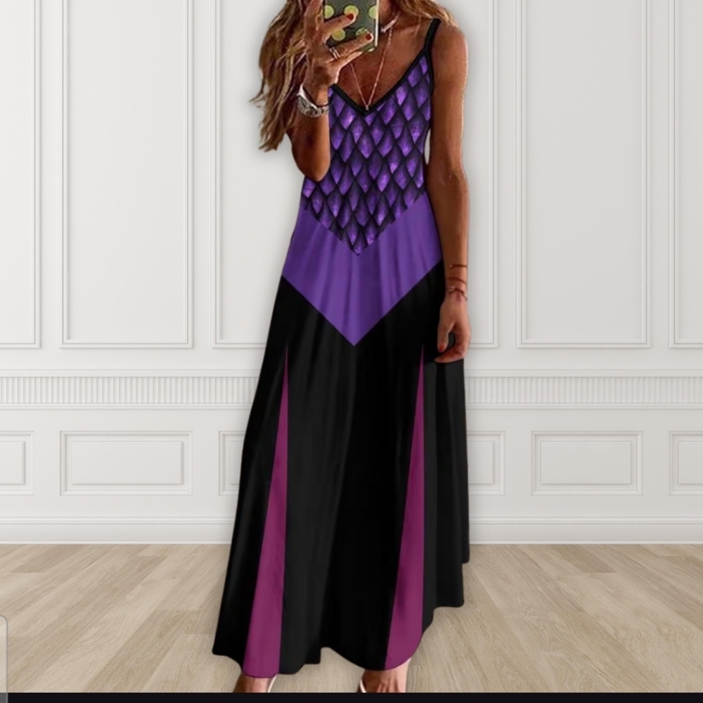 Maleficent Maxi Dress